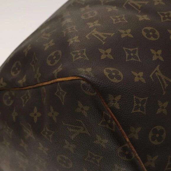 LOUIS VUITTON Monogram Keepall 60 Boston Bag M41422 LV Auth 134847 - Picture 5 of 16